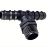 Тройник трубка 16мм х 1/2"нар, арт: TC021612
