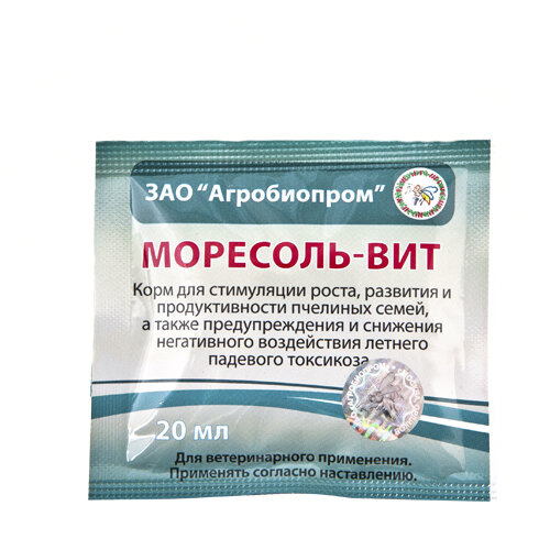 Корм для пчел Моресоль-ВИТ 10 шт