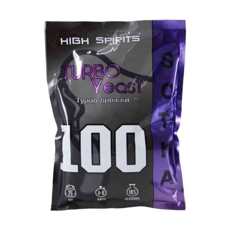 Спиртовые дрожжи High Spirits 100 SOTKA, 370 г