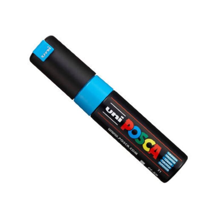 Маркер Uni POSCA PC-8К бирюза, до 8 мм цвет 71 1 шт